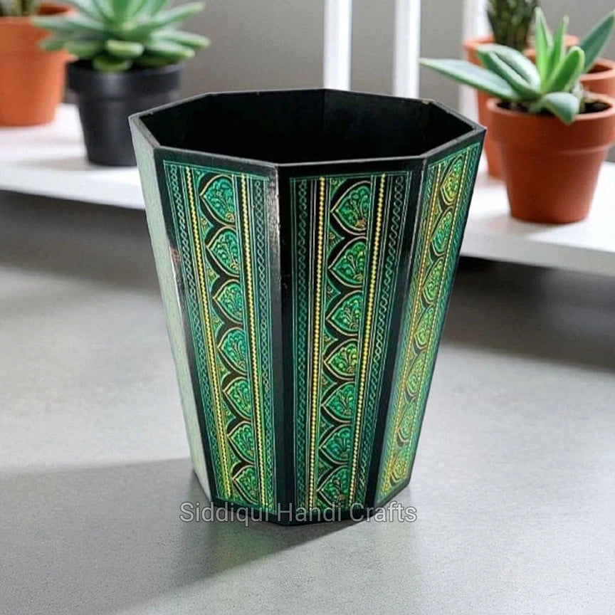 Nakshi Dustbin – Handcrafted Nakshi Work