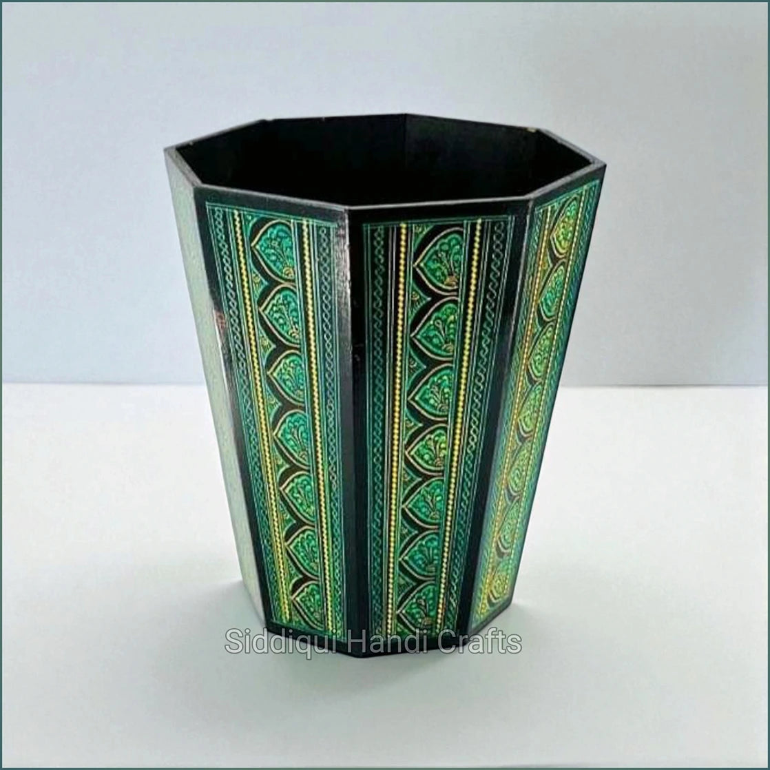 Nakshi Dustbin – Handcrafted Nakshi Work