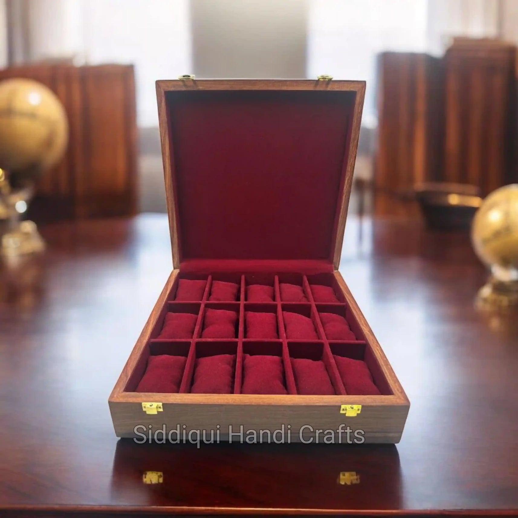 Luxury Handmade Wooden Watch Box