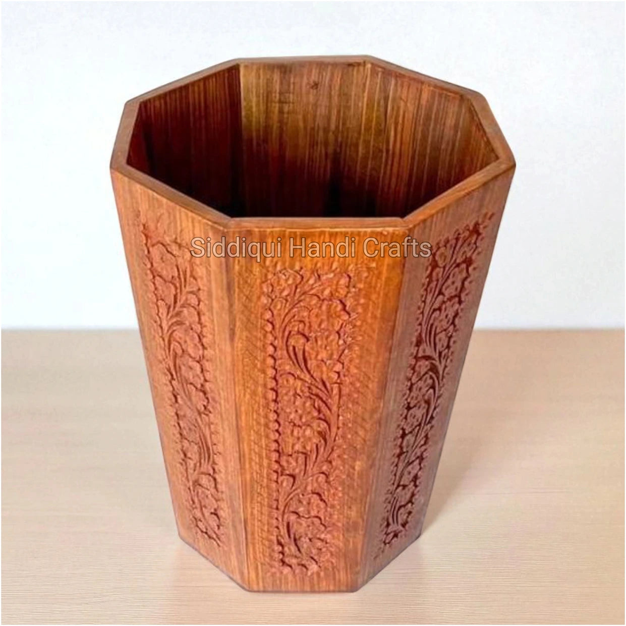 Wooden Dustbin