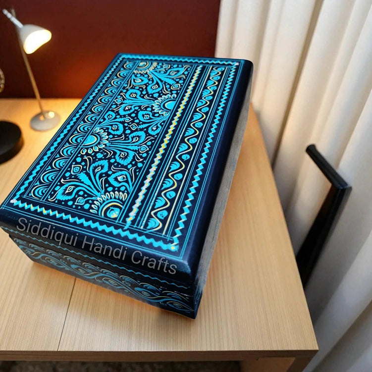 Wooden Nakshi Jewelry Box