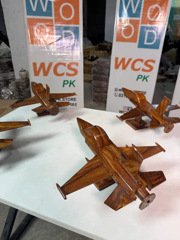 Wooden J10 Thunder Fighter Jet