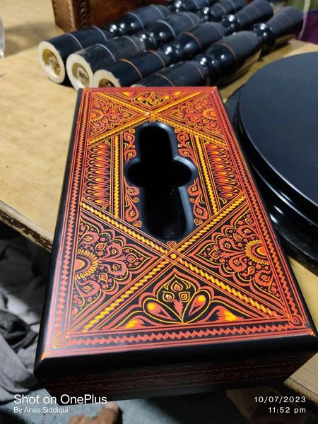 Tissue Box Nakshi Art